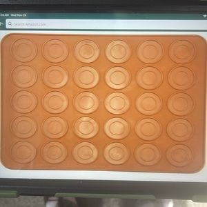 Macaron silicone baking mat set of 3